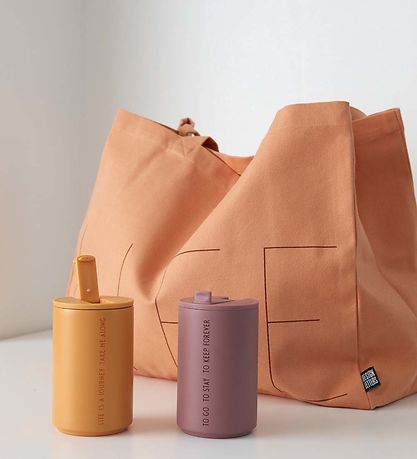 Design Letters Termokop - To Go - 350ml - Lilla