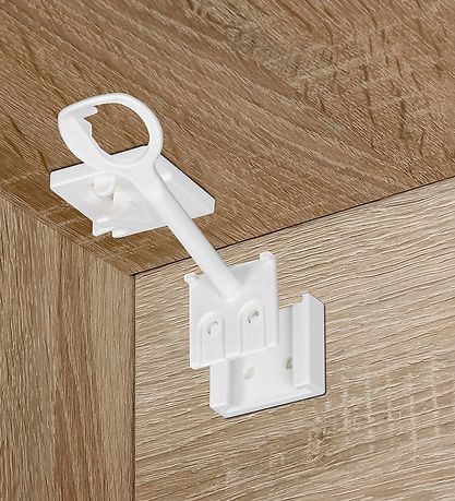 Reer Skuffelås - 8 Stk - Hvid Reer Skuffelås - 8 Stk - Hvid