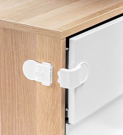 Reer Skab/Skuffe Lås - Hvid