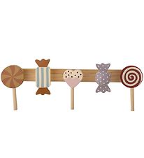 Bloomingville Coat Rack - 44x16x9 cm - Rudy - Brown