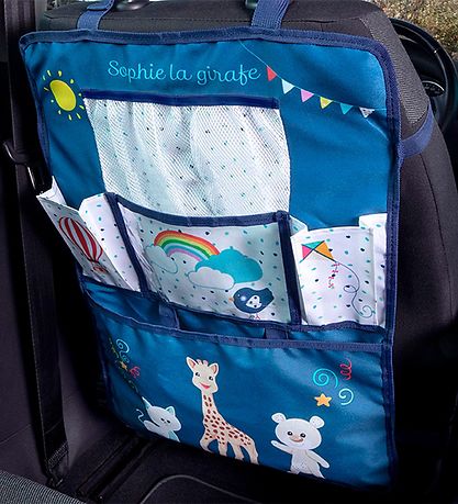 Sophie la Girafe Bilopbevaring - 60x42 cm - Blå Sophie la Girafe Bilopbevaring - 60x42 cm - Blå