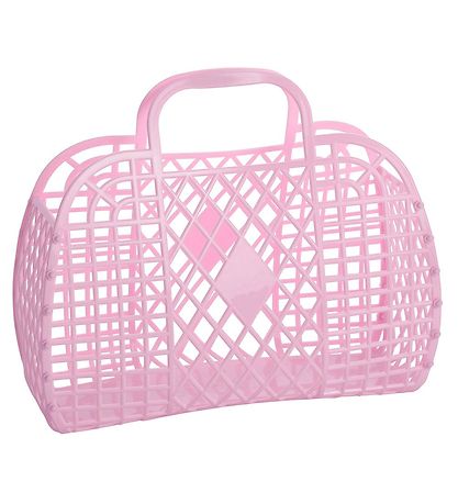 Sun Jellies Mini Foldekurv - Retro - 15x6x13 cm - Lilac Sun Jellies Mini Foldekurv - Retro - 15x6x13 cm - Lilac
