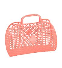 Sun Jellies Mini Folding Basket - 15x6x13 cm - Retro - Peach Sun Jellies Mini Folding Basket - 15x6x13 cm - Retro - Peach