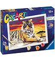 Ravensburger CreArt Malesæt - Majestic Tiger Ravensburger CreArt Malesæt - Majestic Tiger