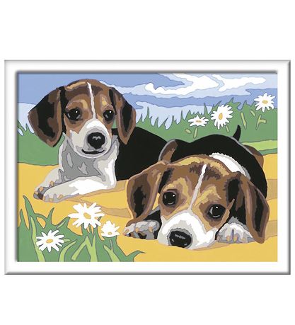 Ravensburger CreArt Malesæt - Jack Russel Puppy Ravensburger CreArt Malesæt - Jack Russel Puppy