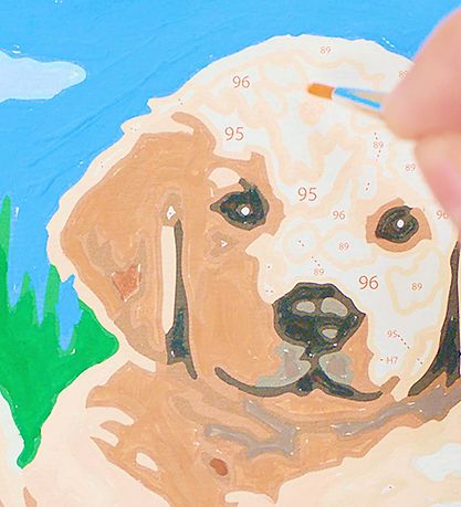 Ravensburger CreArt Malesæt - Cute Puppies