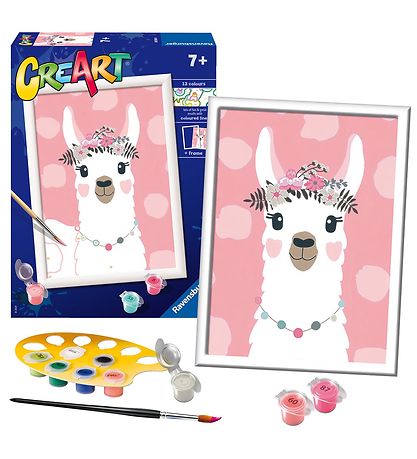Ravensburger CreArt Malesæt - No Drama Lama Ravensburger CreArt Malesæt - No Drama Lama