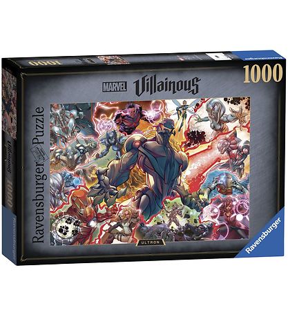 Ravensburger Puslespil - 1000 Brikker - Villainous - Ultron Ravensburger Puslespil - 1000 Brikker - Villainous - Ultron