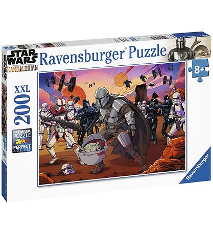 Ravensburger Palapeli - 200 Tiilet - The Mandalorian Face-Off Ravensburger Palapeli - 200 Tiilet - The Mandalorian Face-Off