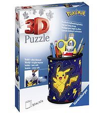 Ravensburger 3D Puslespil - 54 Brikker - Pokémon Pencil Cup Ravensburger 3D Puslespil - 54 Brikker - Pokémon Pencil Cup