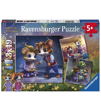 Puzzle Ravensburger - 3x49 Briques - Mickey et Helium Puzzle Ravensburger - 3x49 Briques - Mickey et Helium