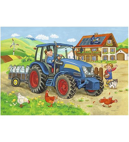 Puzzle Ravensburger - 2x12 Briques - Dur à Work