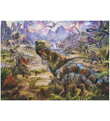 Ravensburger Puzzle Game - 300 Bricks - Dinosaur World