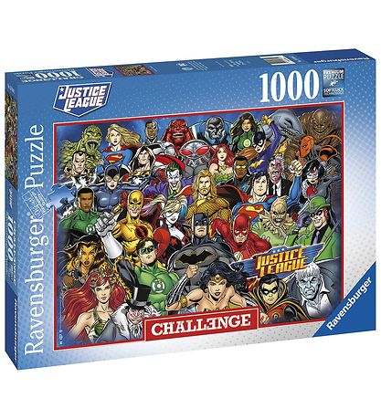 Puzzle Ravensburger - 1000 Briques - Défi DC Bandes dessinées Puzzle Ravensburger - 1000 Briques - Défi DC Bandes dessinées