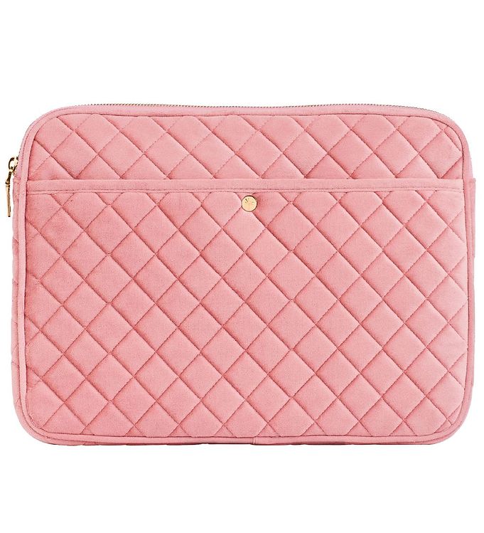 Fan Palm Sleeve - Ouiltet Velour - Rose Velvet