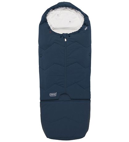 Voksi Footmuff - Sky Light - 88/113 cm - Poppy Blue Seeds