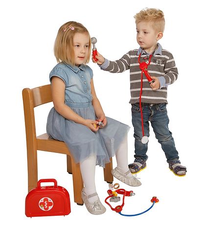 Klein Lægesæt - Legetøj - Rød Klein Lægesæt - Legetøj - Rød