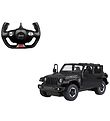 Rastar Fjernstyret Bil m. Lys - Jeep Wrangler Rubicon - 1:14 Rastar Fjernstyret Bil m. Lys - Jeep Wrangler Rubicon - 1:14