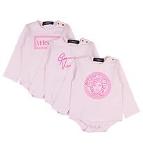 Versace Gaveæske - Bodyer l/æ - 3-pak - Lyserød Versace Gaveæske - Bodyer l/æ - 3-pak - Lyserød