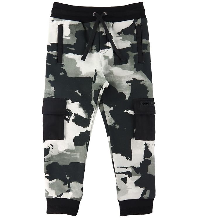 Dolce & Gabbana Sweatpants - Grå Camouflage
