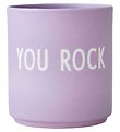 Design Letters Kop - Favourite - You Rock - Lavendel Design Letters Kop - Favourite - You Rock - Lavendel
