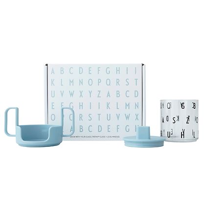Design Letters Kop - Tritan - Grow With Your Cup - Lyseblå