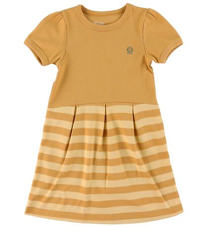 Katvig Kjole - Gul m. Striber Katvig Kjole - Gul m. Striber