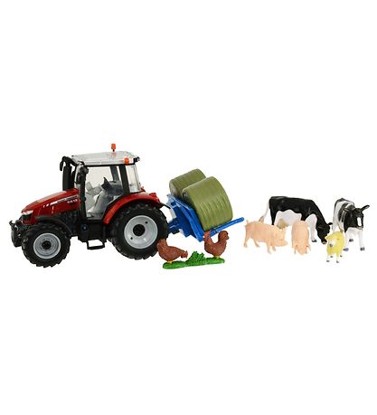 Britains Työkone - 43205 - 5612 - Traktori M. Eläimet
