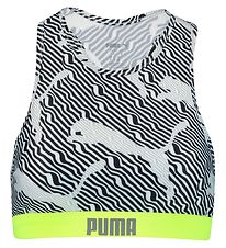 Puma Bikinitop - Sort/Neonblå Puma Bikinitop - Sort/Neonblå