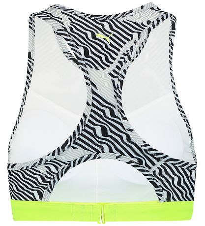 Puma Bikinitop - Sort/Neonblå