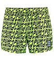 Puma Badeshorts - Neongul m. Print Puma Badeshorts - Neongul m. Print