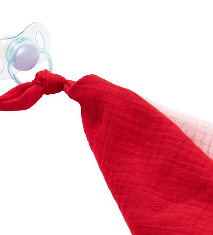 Lilliputiens Nusseklud - 32x32 cm - Alice - Rosa/Rød Lilliputiens Nusseklud - 32x32 cm - Alice - Rosa/Rød