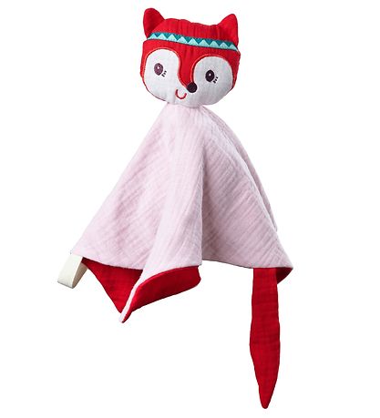 Lilliputiens Nusseklud - 32x32 cm - Alice - Rosa/Rød Lilliputiens Nusseklud - 32x32 cm - Alice - Rosa/Rød