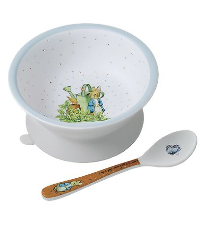 Petit Jour Paris Dinner Set - Melamine - 2 Parts - White w. Rabb Petit Jour Paris Dinner Set - Melamine - 2 Parts - White w. Rabb