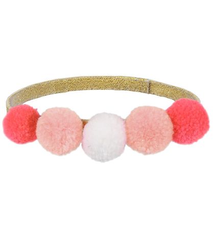 Meri Meri Udklædning - Pandebånd m. Pomponer - Pink Meri Meri Udklædning - Pandebånd m. Pomponer - Pink