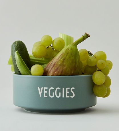 Design Letters Skål - Veggies - Grøn Design Letters Skål - Veggies - Grøn