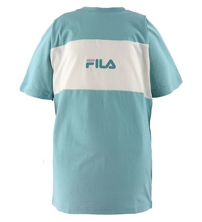 Fila T-shirt - Elliot - Cameo Blue/Snow White Fila T-shirt - Elliot - Cameo Blue/Snow White
