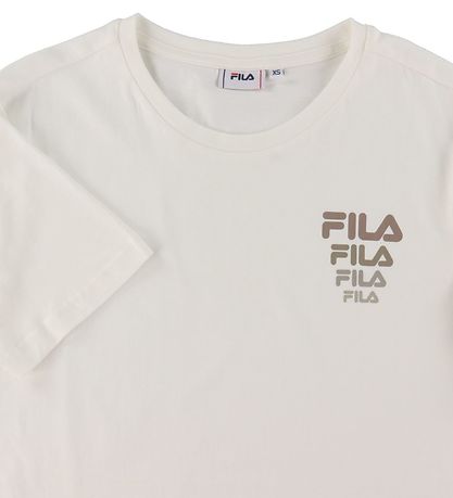 Fila T-shirt - Declan - Snow White Fila T-shirt - Declan - Snow White