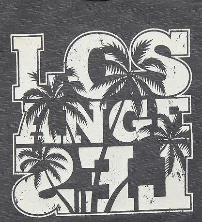 T-Shirt Petit by Sofie Schnoor - Julius - Noir av. Imprimé