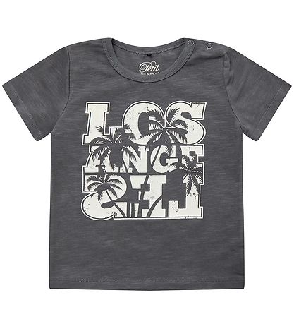 T-Shirt Petit by Sofie Schnoor - Julius - Noir av. Imprimé