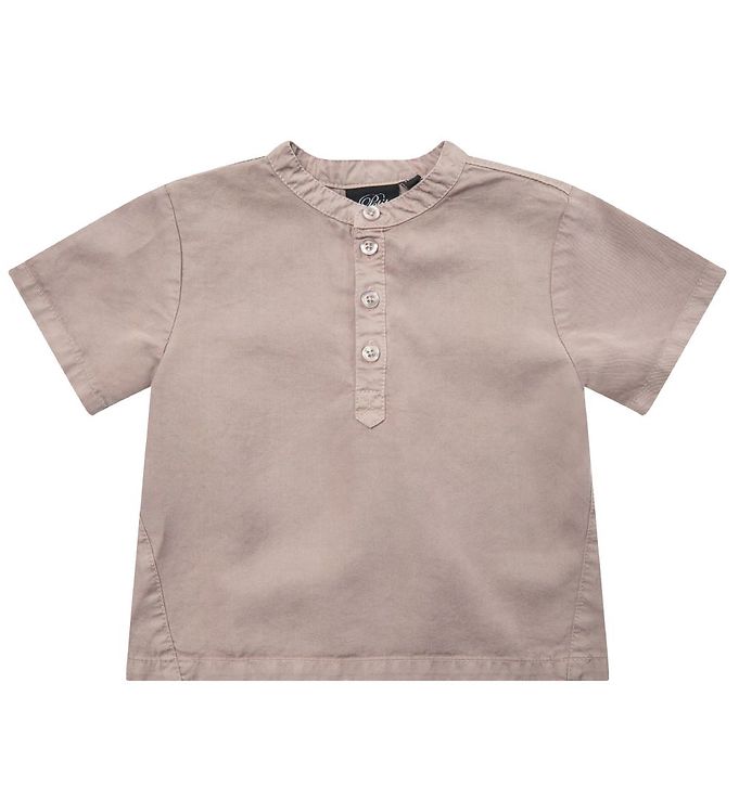 Petit by Sofie Schnoor Skjorte k/æ - Virgil - Warm Grey
