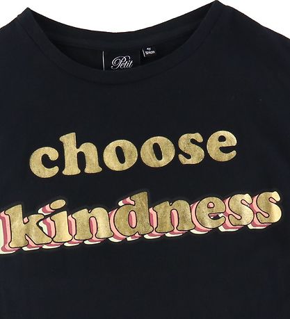 Petit by Sofie Schnoor T-shirt - Juno - Black w. Gold Petit by Sofie Schnoor T-shirt - Juno - Black w. Gold