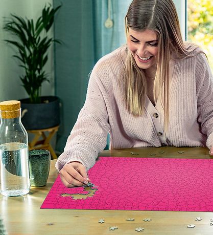 Ravensburger Puslespil - 654 Brikker - Pink Krypt Ravensburger Puslespil - 654 Brikker - Pink Krypt