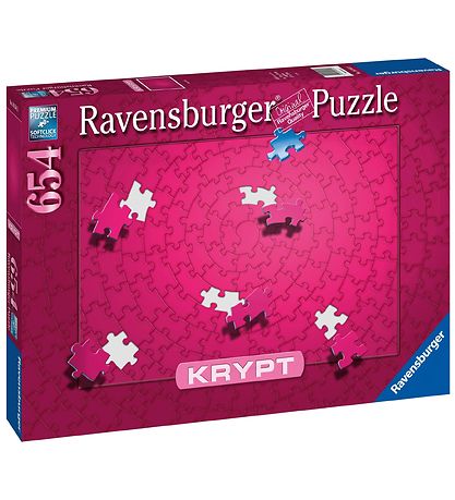 Ravensburger Puslespil - 654 Brikker - Pink Krypt Ravensburger Puslespil - 654 Brikker - Pink Krypt