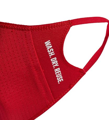 adidas Performance Mundbind - 3-pak - Sort/Rød adidas Performance Mundbind - 3-pak - Sort/Rød