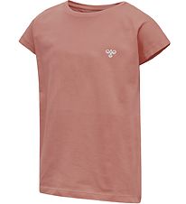 T-Shirt Hummel - hmlDiza - Rose Foncé T-Shirt Hummel - hmlDiza - Rose Foncé