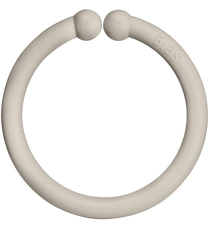 BIBS Ophængsringe/Loops - 12-pak - Sand/Vanilla/Dark Oak