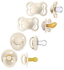 Bibs Sutter - Try-It Collection - 4-pak - Str. 1 - Ivory Bibs Sutter - Try-It Collection - 4-pak - Str. 1 - Ivory