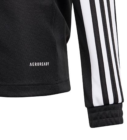 adidas Performance Træningsbluse - SQ21 - Sort m. Hvid adidas Performance Træningsbluse - SQ21 - Sort m. Hvid