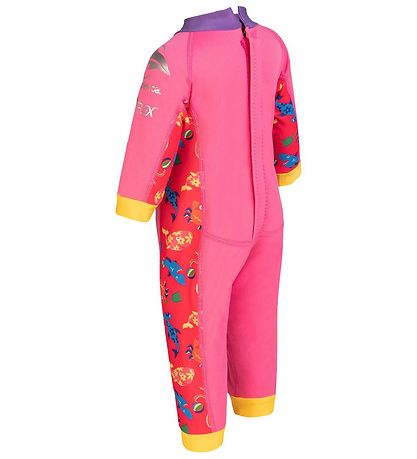 Konfidence Badeheldragt - UV50+ - Pink/Yellow Joni